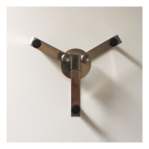 Foldable StainlessSteel Candle Holder / Tea Warmer - Picture 5 of 7